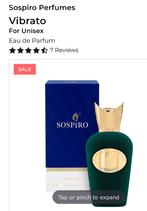 Sospiro vibrato edp 100 ml, Ophalen of Verzenden, Nieuw