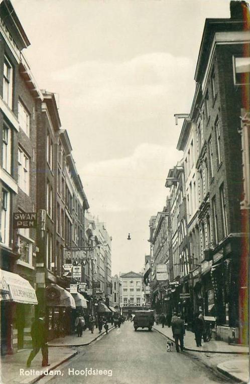 (388-147-003) Rotterdam Hoofdsteeg, Verzamelen, Ansichtkaarten | Nederland, Zuid-Holland, Verzenden
