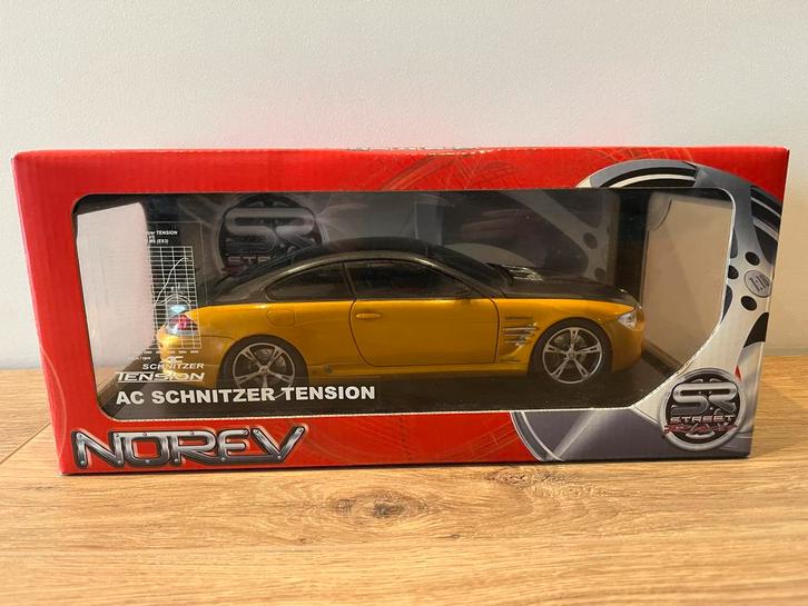 Norev BMW AC Schnitzer Tension 2005 - 1:18, Hobby en Vrije tijd, Modelauto's | 1:18, Zo goed als nieuw, Auto, Norev, Ophalen of Verzenden