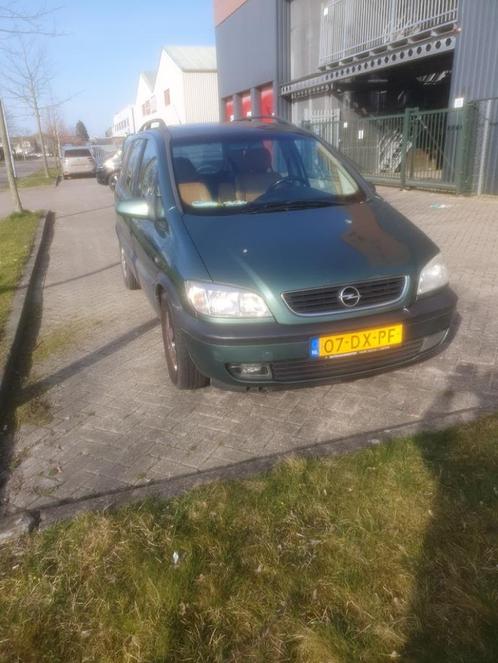 Opel Zafira 1.8 I AUT 2000 Groen, Auto's, Opel, Particulier, Zafira, Benzine, MPV, Automaat, Origineel Nederlands, Groen, Voorwielaandrijving