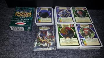 229 speelkaarten Mutant Chronicles Doomtrooper CCG uit 1995!