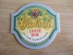 grolsch viltje: gvg 403, Verzamelen, Biermerken, Ophalen of Verzenden, Zo goed als nieuw, Viltje(s), Grolsch