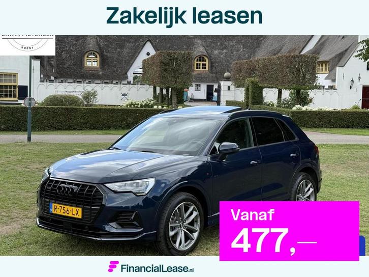 Audi Q3 40 TFSI quattro S line Panoramadak Virtual cockpit, Auto's, Audi, Bedrijf, Lease, Financial lease, Q3, ABS, Adaptive Cruise Control