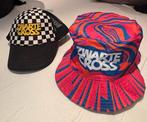 Zwarte Cross Pet, Hoed & Klep, Ophalen of Verzenden, Zo goed als nieuw, One size fits all, Pet