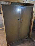 Kast antiek bruin met origineel slot, Antiek en Kunst, Ophalen