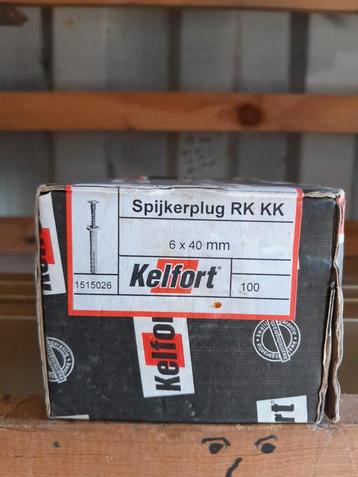 Kelfort Spijkerpluggen - Nieuw in Doos beschikbaar voor biedingen