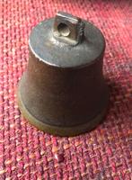 Oude Brons/ Koperen Bel met Klepel, Antiek en Kunst, Ophalen of Verzenden, Brons