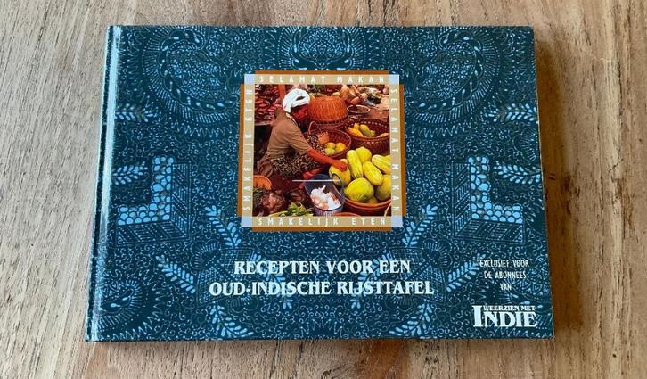 recepten voor een oud Indische keuken rijsttafel Indie hc, Boeken, Kookboeken, Zo goed als nieuw, Azië en Oosters, Ophalen of Verzenden