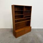 Vintage Teak Kast Deens Design Jaren '60 midcentury 60s, Ophalen, Met plank(en), Hundevad, Gebruikt
