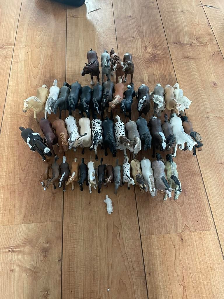 Schleich paarden te koop, Ophalen of Verzenden, Zo goed als nieuw, Paard, Beeldje of Figuurtje