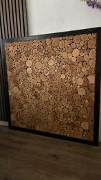 Houten Wanddecoratie - Uniek Kunstwerk, Ophalen of Verzenden, Zo goed als nieuw