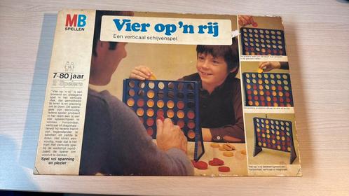 Vier op 'n rij – MB Spellen | 1976 | Goed, Hobby en Vrije tijd, Gezelschapsspellen | Bordspellen, Gebruikt, Een of twee spelers