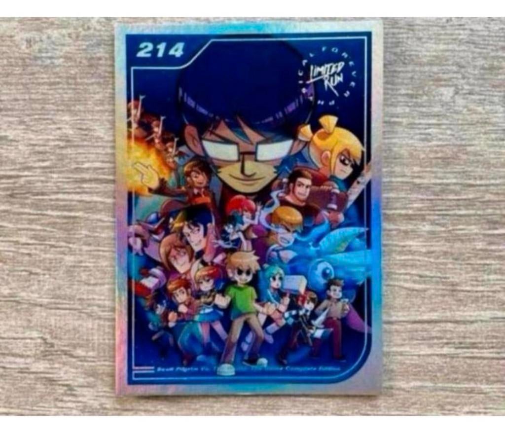 Scott Pilgrim The World Limited Run Edition 214 kaart card, Ophalen of Verzenden, Nieuw, Losse kaart