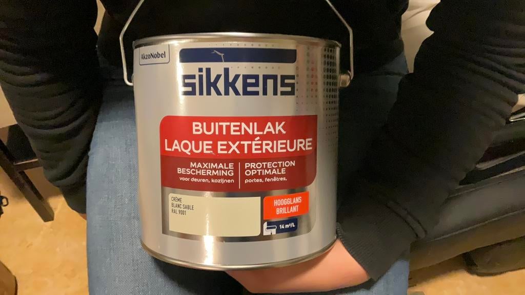 Sikkens 9001 hoogglans 2,5 l  nw. 49 euro, Ophalen of Verzenden, Zo goed als nieuw
