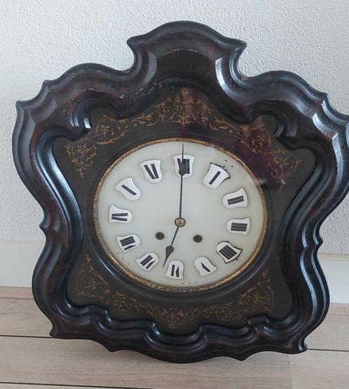 Antieke W. Kern Wandklok Middelharnis, Antiek en Kunst, Antiek | Klokken, Ophalen