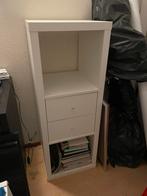Ikea Kallax kastje met 2 vakken en 2 laden, Ophalen, Gebruikt