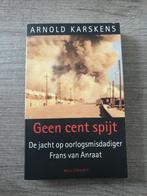 Geen cent spijt arnold karkens de jacht op oorlogsmisdadiger, Boeken, Oorlog en Militair, Marine, Gelezen, Ophalen of Verzenden