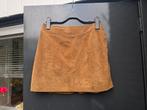 Costes suede leren stoer rok rokje maat M L 38 40 zgan, Maat 38/40 (M), Zwart, Ophalen of Verzenden, Zo goed als nieuw