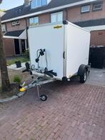Te huur dichte aanhanger vakantie B rijbewijs, Ophalen, Zo goed als nieuw