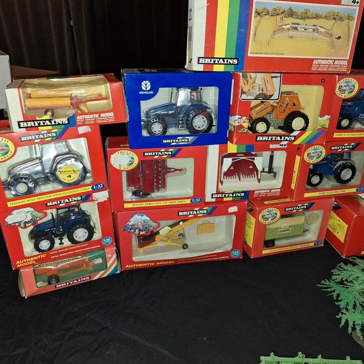 Britains landbouw tractors, Hobby en Vrije tijd, Modelauto's | 1:32, Tractor of Landbouw, Britains, Ophalen of Verzenden