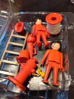 Vintage Playmobil Brandweer - 2 Mannetjes + Accessoires, Kinderen en Baby's, Speelgoed | Playmobil, Ophalen of Verzenden, Gebruikt