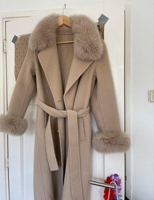 Vossen bont jas classy chic, Kleding | Dames, Jassen | Winter, Zo goed als nieuw, Verzenden