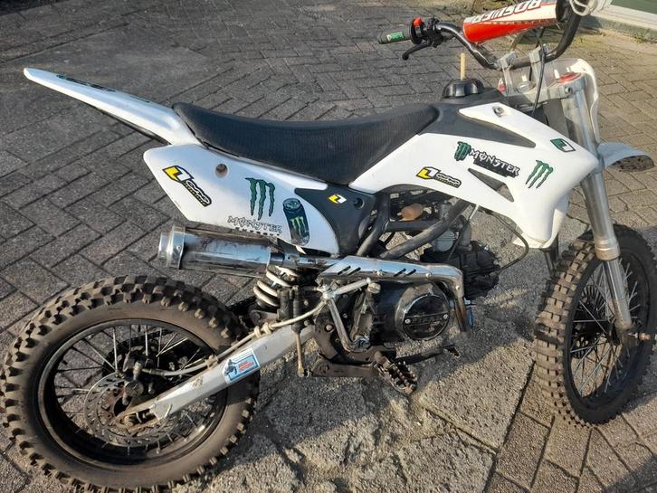 Pitbike 50cc, Fietsen en Brommers, Brommers | Crossbrommers, Gebruikt, Overige merken, Ophalen