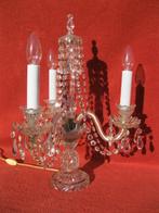 Mooie Marie Antionette kristal belletjeslamp 1900/1920, Antiek en Kunst, Antiek | Lampen, Ophalen