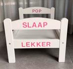 Poppenbedje met Tekst + Accessoires, Ophalen, Gebruikt, Babypop