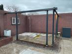 Hardhouten pergola met verlichting, Tuin en Terras, Ophalen, Gebruikt