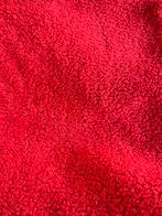 Coupon rode borg stof met wol, Hobby en Vrije tijd, Stoffen en Lappen, 120 cm of meer, Ophalen of Verzenden, Zo goed als nieuw