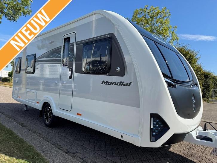 Sprite Mondial 490 SE Zondag open!!, Caravans en Kamperen, Caravans, tot en met 4, 1000 - 1250 kg, Standaardzit, Sprite, 2 aparte bedden