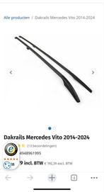 Dakrails Mercedes Vito 2014-2024 Zwart L1 Nieuw, Ophalen, Nieuw, Mercedes-Benz