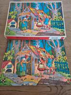 Houten Puzzel - Sprookjes Thema, Gebruikt, Van hout, 4 tot 6 jaar, Meer dan 50 stukjes