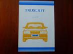 Saab prijslijst 1 sept 1983, Verzenden, Zo goed als nieuw, Overige merken