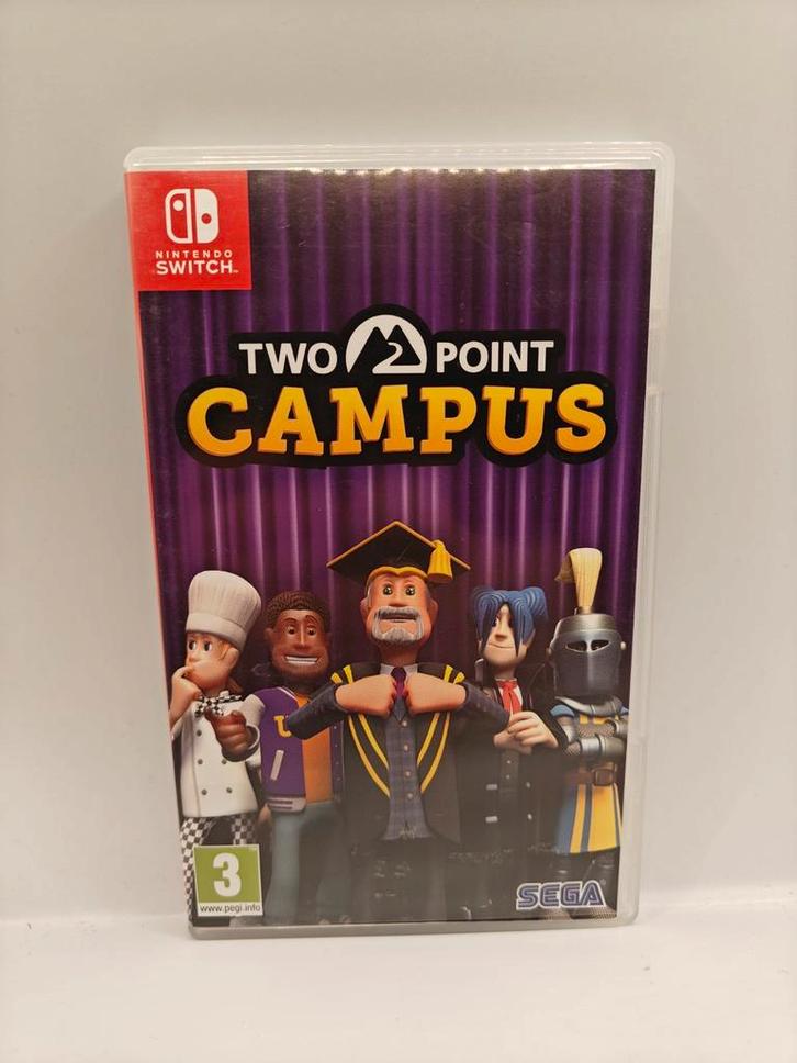 Two point campus Nintendo switch, Spelcomputers en Games, Games | Nintendo Switch, Zo goed als nieuw, Sport, 1 speler, Vanaf 3 jaar