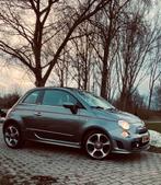 Fiat 500 1.2 Cabriolet met Abarth pakket, Te koop, Zilver of Grijs, Geïmporteerd, 20 km/l