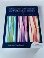 Introduction to probability and mathematical statistics, Boeken, Ophalen of Verzenden, Zo goed als nieuw, WO