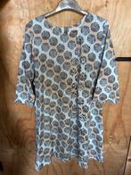 Jurk Two Danes, Beige, Maat 42/44 (L), Zo goed als nieuw, Knielengte