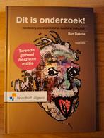 Dit is onderzoek - Ben Baarda, Boeken, Zo goed als nieuw, Ben Baarda, Gamma, HBO