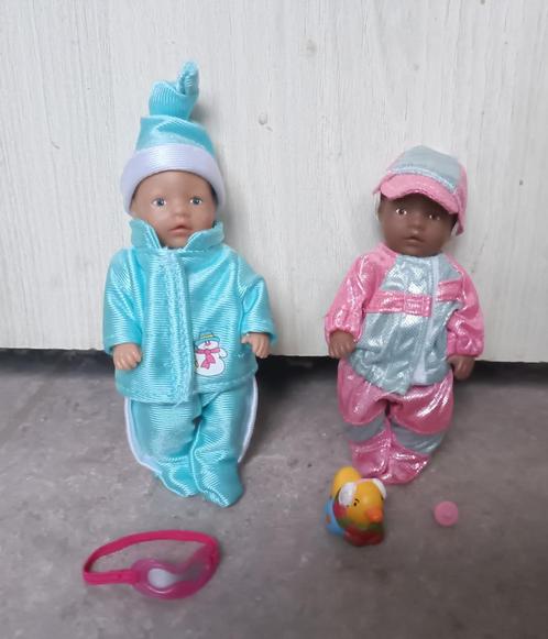 Baby Born Miniworld slee popjes en folders, Verzamelen, Poppetjes en Figuurtjes, Zo goed als nieuw, Ophalen of Verzenden