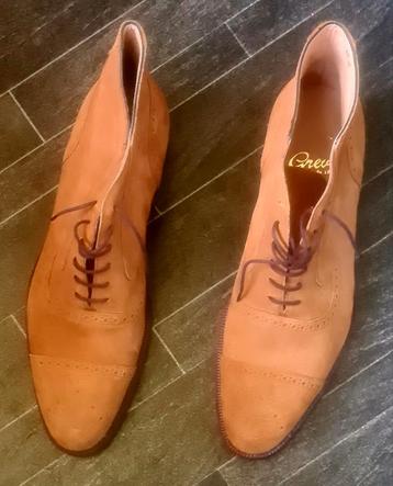 Greve Suède Leren Boots - Maat 44 - Nieuw beschikbaar voor biedingen