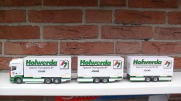 Tekno  Scania  van  Holwerda  met  2  Wipkarren. beschikbaar voor biedingen