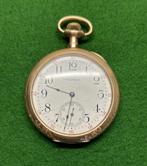 verguld gouden horloge, Overige merken, Zakhorloge, Gebruikt, Verzenden
