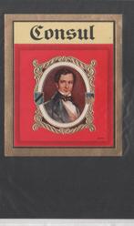 Sigarenband 175 Etiket Consul, Verzamelen, Ophalen of Verzenden, Zo goed als nieuw, Sigarenbandjes