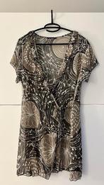 Rhétorique bruine T-shirt / blouse met print, Kleding | Dames, Bruin, Maat 46/48 (XL) of groter, Ophalen of Verzenden, Zo goed als nieuw