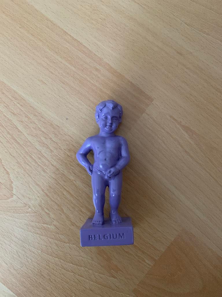 Manneken Pis beeldje - België souvenir, Verzamelen, Beelden en Beeldjes, Zo goed als nieuw, Mens, Ophalen of Verzenden