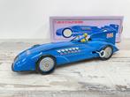 Vintage blikken raceauto Bluebird record racer, Antiek en Kunst, Ophalen of Verzenden