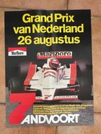 Originele poster Grand Prix van Nederland 1979 / Zandvoort, Verzamelen, Ophalen of Verzenden, Formule 1, Zo goed als nieuw