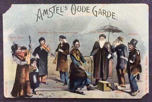 Amstel's Oude Garde Straatleven Amsterdam Joods, Verzamelen, Ansichtkaarten | Themakaarten, Ongelopen, Voor 1920, Ambachten of Beroep